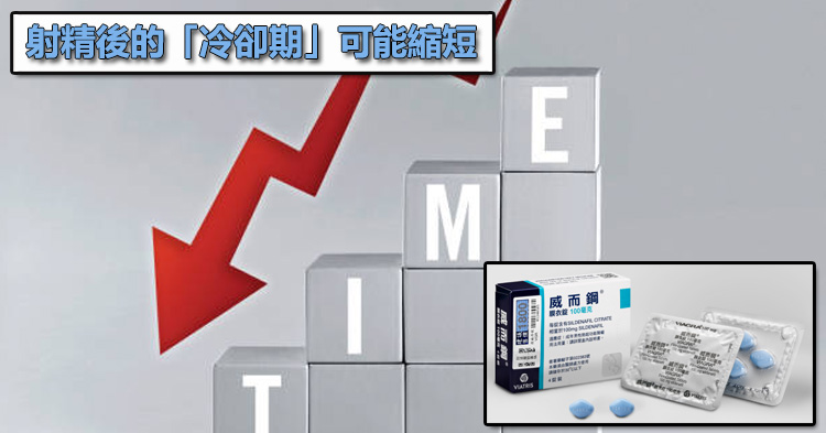射精後的「冷卻期」可能縮短 ⏳ 射精後的「冷卻期」可能縮短 ⏳