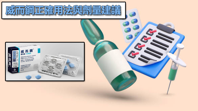 威而鋼正確用法與劑量建議：天天吃該選 25mg 還是 50mg？💊